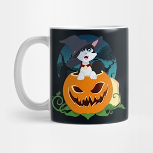 Pumpkin Cat Mug